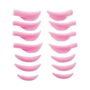 Imagem de Conjunto de Almofadas de Silicone para Permanente de Cílios 3D - Ferra