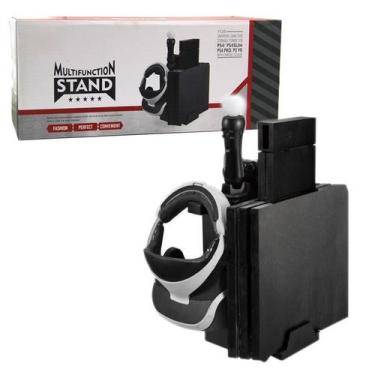 Imagem de Torre Base Vertical Carregador Cooler PS4 Fat Slim Pro VR - KJH