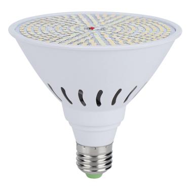 Imagem de QANYEGN Lâmpada de cultivo LED, 290 lascas de chip Luz, e27 10w Plant Grow Lights com luz vermelha de 660nm para estufa de jardim