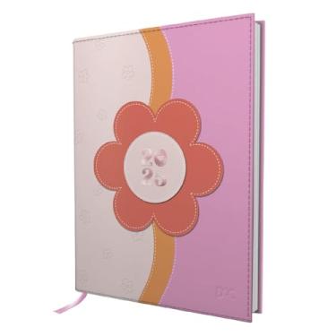 Imagem de DAC - Agenda menor 2025 com 336 páginas e Fita Marca Página - Azul e Rosa