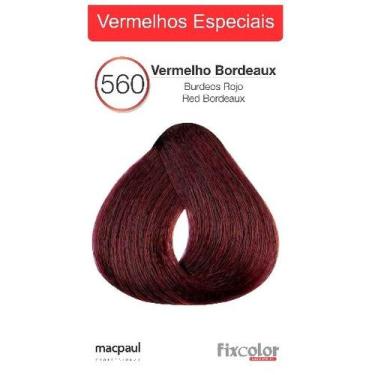 Imagem de Coloração Fix Color Macpaul Professional, Vermelho Bordeaux