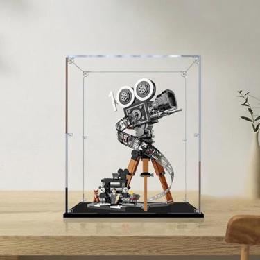 Imagem de Northlovf Estojo De Acrílico 3 Mm Para Câmera Lego Disney Walt Tribute 43230, Conjunto Construção, À Prova Poeira E Transparente, Compatível Com 43230 (Não Inclui O Modelo) (Comum)