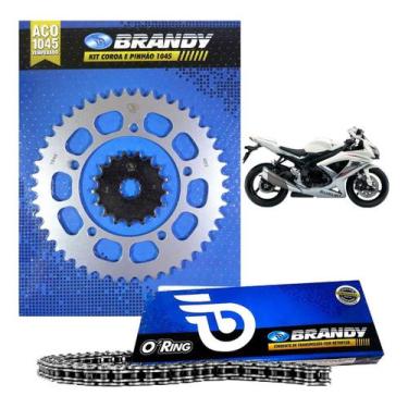 Imagem de Kit Relação Completo 525x116l Suzuki Gsx-r750 Srad 06 Até 10 - Brandy