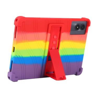 Imagem de Kwamaz Capa para tablet de 11 polegadas, capa de silicone macio com suporte para Ulefone Tab A11/AGM Pad P2 T1 T2/Oukitel OT8 OT9 OT11 OT12/HEADWOLF WPad7/Nubia/Blackview/Oscal tablet de 28 polegadas