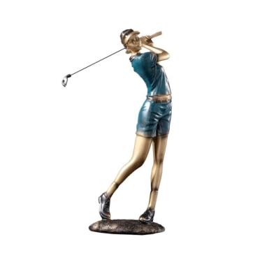 Imagem de Escultura criativa de golfe, ornamentos de figura, estilo europeu, sala de estar, decoração de armário de vinho, escritório, estante de livros Arte Decorativa(Pequeno)