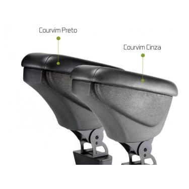 Imagem de Apoio Braço Hb20/HB20S + TAMPA TECIDO GRAFITE C/COSTURA BRANCA