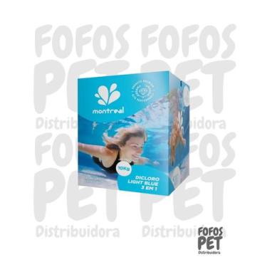 Imagem de Cloro Granulado Light Blue Caixa para Piscinas Montreal 10Kg