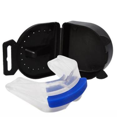 Imagem de Protetor Bucal Duplo Moldável C/ Estojo P/ Muay Thai, Boxe, Mma - Zona