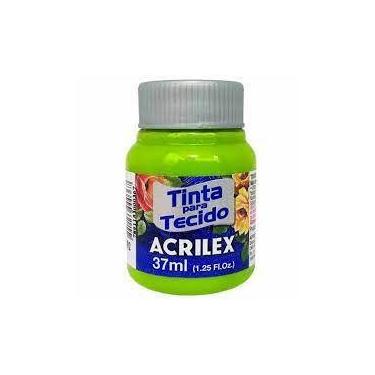 Imagem de Tinta de tecido Acrilex verde maçã 802 37ml