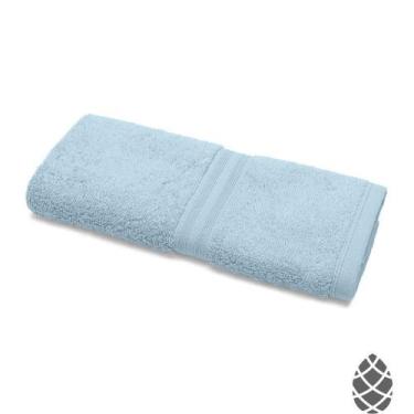 Imagem de Toalha de Lavabo E Mão Buettner Fio Egípcio Platine 30x50cm, Azul-574