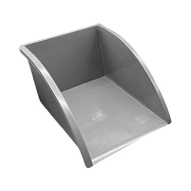 Imagem de IEUDNS de de água da chuva, coletor de lixo, barril de chuva, PVC, de respingos de calha de chuva para irrigação de quintal e jardinagem, Cinza