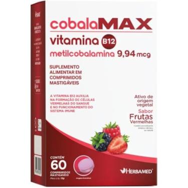 Imagem de Vitamina B12 Metilcobalamina 60 Comp. Mastigável - Herbamed