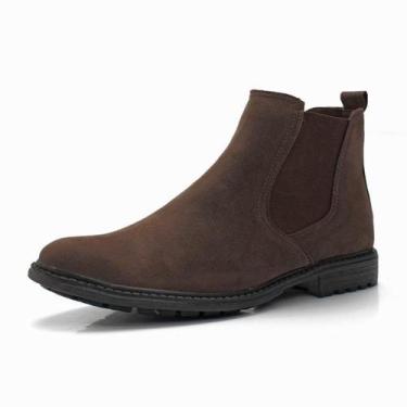 Imagem de Bota Botina Masculina 100 Couro Melhor Envio Imediato - BotFran, Botin