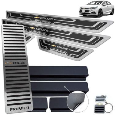 Imagem de Descanso + Soleira Preto Chevrolet Cruze Premier 2017 A 2020