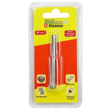 Imagem de Serra Copo Diamantada 7mm - 4820 - Stamaco Serra Copo Diamantada 7mm Stamaco 4820