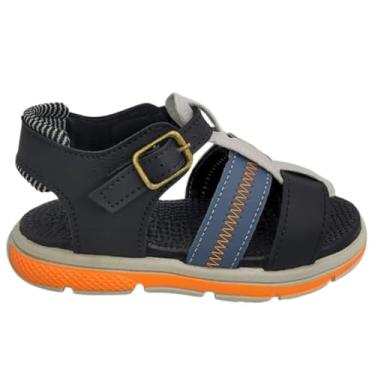 Imagem de Sandália Papete Infantil Masculina Menino Anatômica Chinelo Juvenil Escolar Confortável Dia Das Crianças Shoes Kids - Linha Premium (BR, Criança de 4 a 8 anos, Numérico, 29)