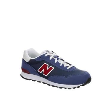 Imagem de New Balance Tênis infantil 515 V1 com cadarço, Dream State/Monarch Burgundy, 12.5 Little Kid