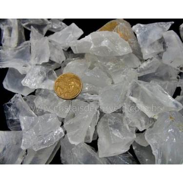 Imagem de 1KG Cristal Opalado Cascalho Bruto para Orgonite Grande - CristaisdeCu