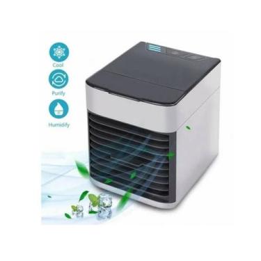Imagem de Ventilador de ar condicionado portátil Mini Cooler 375mL USB - Lightbe