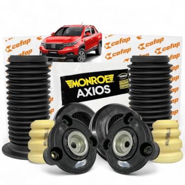 Imagem de Kit Suspensão Dianteira Completa Compatível com Nova Strada 1.3 1.4 2020 a 2025-022.2266 + KSC03116S – Coxim c/Rolamento + Batente e Coifa