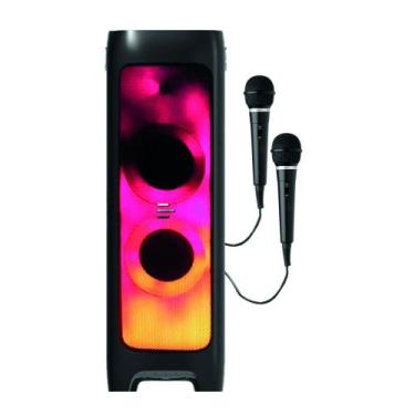 Imagem de Caixa de Som Pulse Sp512 Flamebox DJ Bluetooth LED TWS 5000w-2 MIC - P