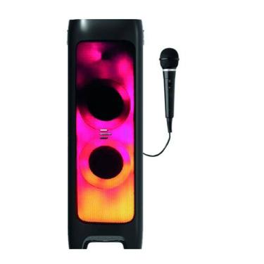 Imagem de Caixa de Som Pulse Sp512 Flamebox DJ Bluetooth LED TWS 5000w-1 MIC - P