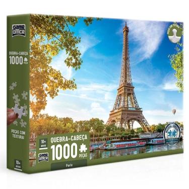 Imagem de Quebra cabeca paris 1000 pecas toyster, ., UN