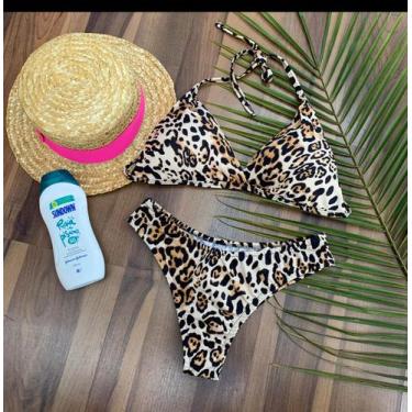 Imagem de Biquini onça tamanho único - Karine 