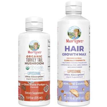Imagem de MaryRuth Organics Extracto Liposomal de Cola de Pavo y Crecimiento Cap