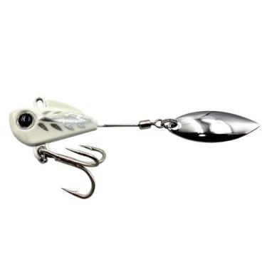Imagem de Isca Artificial Little Spin Colher Folha 3cm 16g Glow - Yara Cor 06