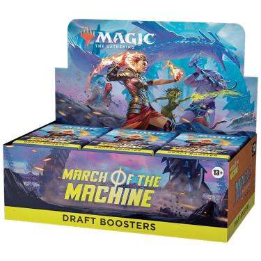 Imagem de Magic: The Gathering Marcha das Máquinas Caixa de Booster de Draft, 36 Pacotes, 540 Cartas no Total