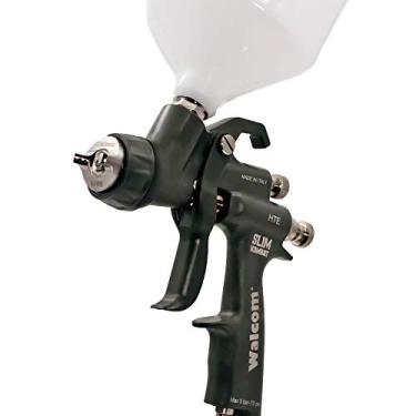 Imagem de Pistola de Pintura Slim Kombat HVLP Bico 1.5 Feita em Kevlar com Maleta - HVLP-813015 - Walcom