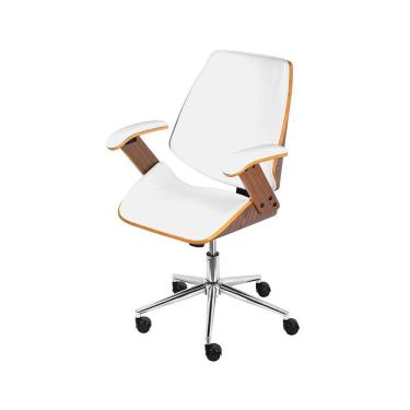 Imagem de Cadeira Presidente Bergen Baixa - Branco