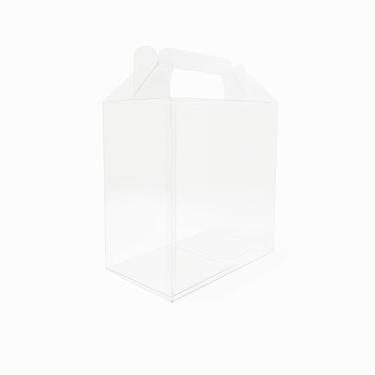 Imagem de 10 Caixas Acetato Milk Lembranças Em Geral - 13,4x7,8x15 Cm