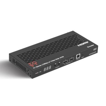 Imagem de Transmissor ToVi Full HD AV Over IP HDMI com USB/KVM, PoE, RS-232, IR, incorporação/extração de áudio, comutação de parede e matriz de vídeo, transmissão CAT6 de 100 m (X1H-KVM-ETX)
