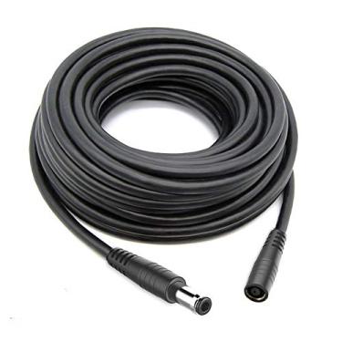 Imagem de GRAYBULL Kit solar de cabo de extensão CC de 8 mm, cabo de alimentação de 3 m para gerador solar de estação de energia portátil, cabo CC estendido de 8 mm (preto 2 a 33 pés)
