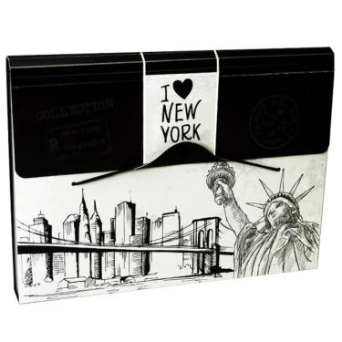 Imagem de Pasta Sanfonada A4 C/12 Divisórias Ny Dello