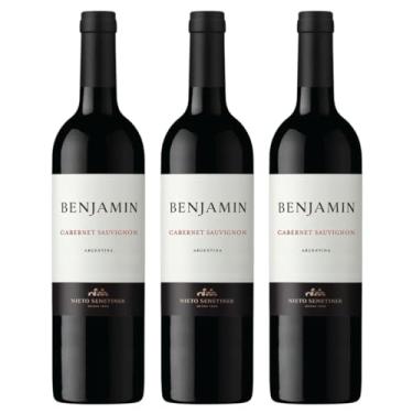 Imagem de Kit 3 Vinhos Tinto Benjamin Nieto Senetiner Cabernet Sauvignon 750ml