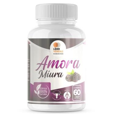 Imagem de Transforme Sua Saúde Com Amora Miúra 500mg 60 Capsulas
