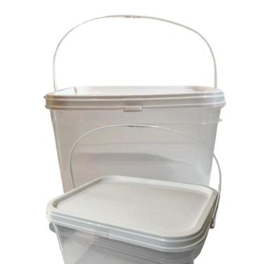 Imagem de Balde De Plastico Grande-Kit 10 Pçs