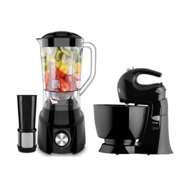 Imagem de Kit Britânia Cozinha 3 em 1 liquidificador + espremedor - 110v(Preto 220v)