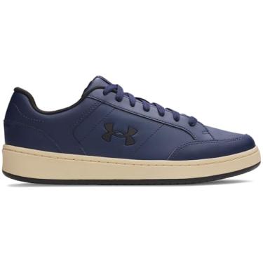Imagem de Under Armour Tênis masculino oficial de corrida, Azul marinho lavado, cáqui, preto, 39
