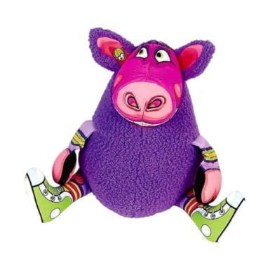 Imagem de Brinquedo Para Cães Gruntley’s Porquinho Rosa Com Apito