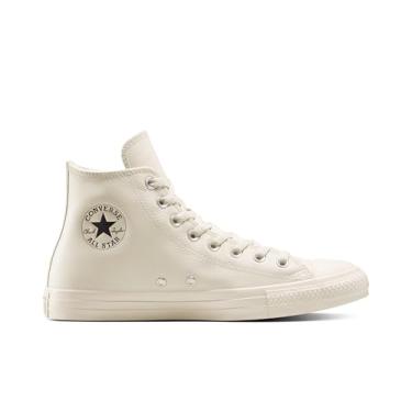 Imagem de Converse Tênis masculino Chuck Taylor All Star Hi, Duna clara/preto/duna clara, 9.5 Women/7.5 Men