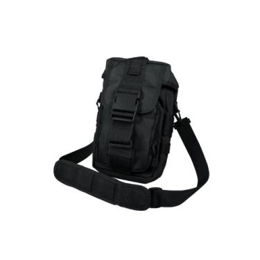 Imagem de Bolsa de ombro preta Tactical Flexipack Molle
