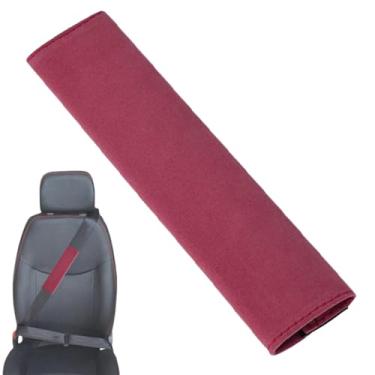 Imagem de Capa para cinto de segurança - Almofadas confortáveis para cinto de segurança de carro - Tira de silicone antiderrapante embutida, acessórios interiores de automóveis para dirigir e viajar