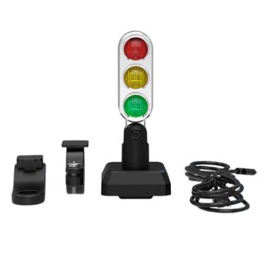 Imagem de Pisca-pisca de motocicleta | Luz de advertência | Decoração de lâmpada de trânsito compacta de 3 cores para scooter veículo elétrico passeio noturno durante o dia