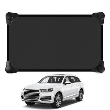 Imagem de Para-sol para carro | Capas de janela de privacidade de carro com bloqueio de luz - Proteção UV semitransparente de alta elasticidade escudo de privacidade para acampamento automotivo Tenda