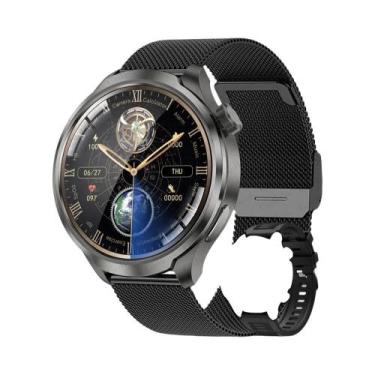 Imagem de Relógio Inteligente Esportivo Masculino Com GPS, Tela AMOLED HD, Bússo