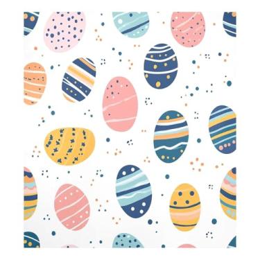 Imagem de Blueangle Capa magnética de ovos de páscoa para lava-louças, decoração da capa frontal da máquina de lavar louça, adesivos de eletrodomésticos, adesivos de eletrodomésticos, 58 cm C x 66 cm adesivo